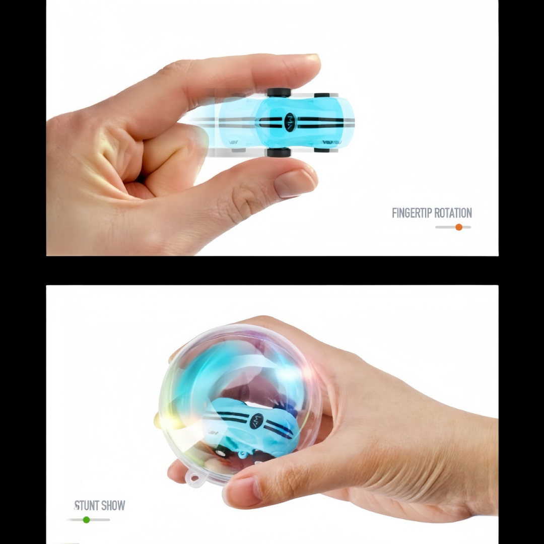 Mini 360° Spin Racer Car with RGB Tail Light