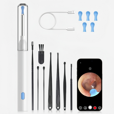 Portable Ear Cleaner Kit - All-in-One Ear Care for Every Home