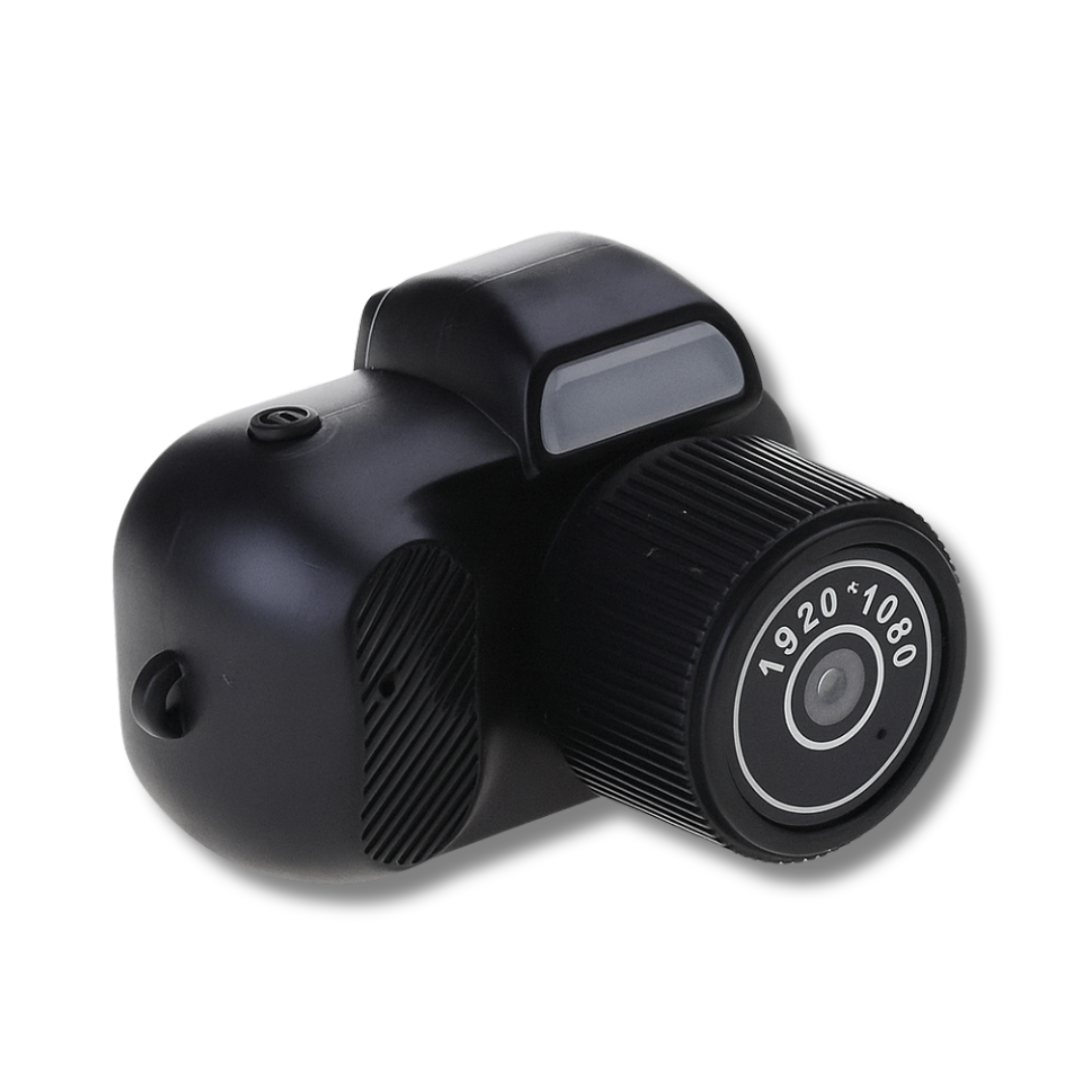 Compact Mini Camera with SD Support and Retro Design