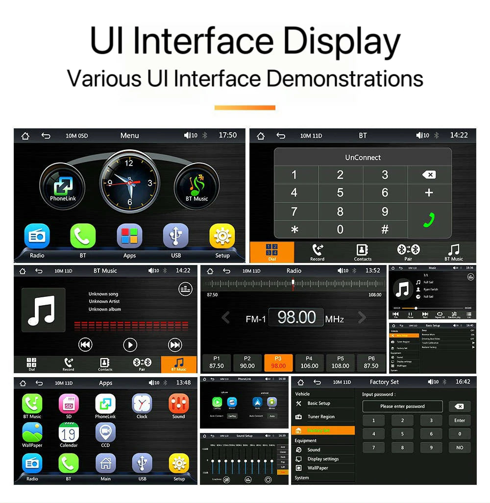 DriveSync 7 – Wireless CarPlay & Android Auto Screen