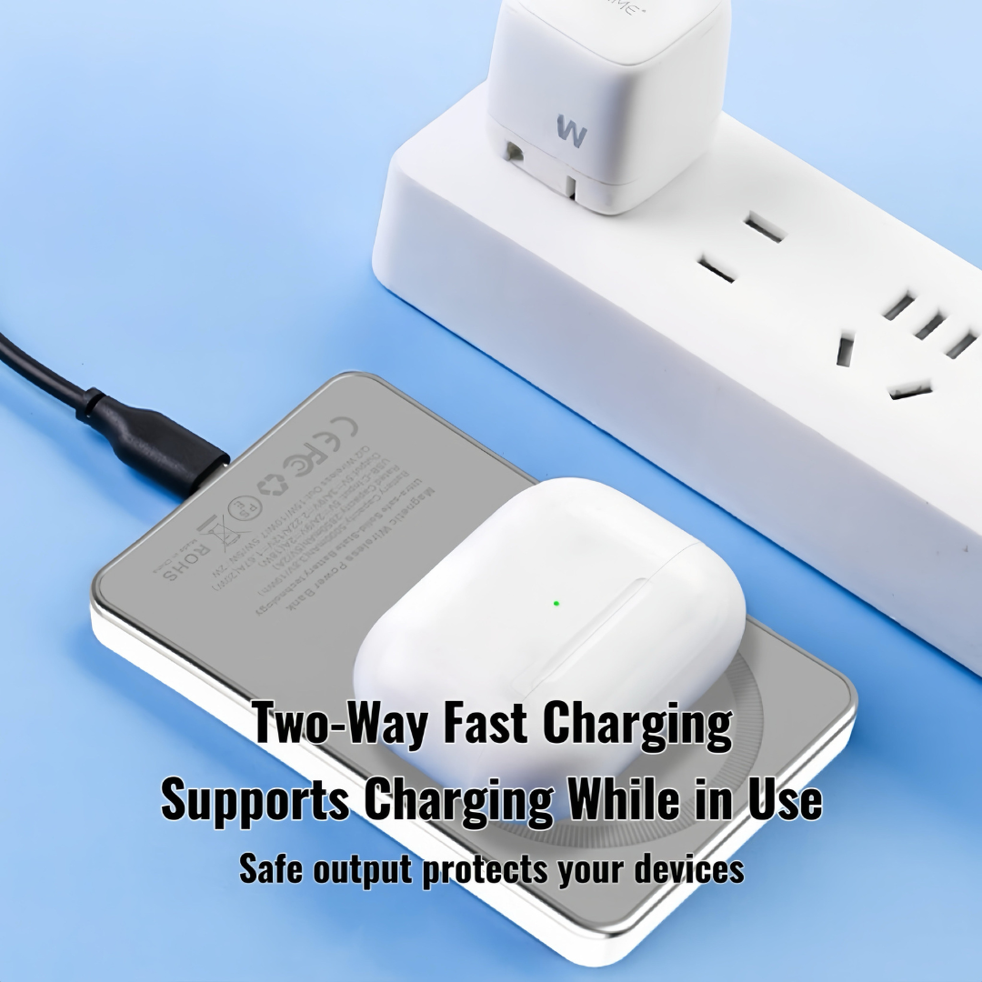 Pocket-Size Magnetic Wireless Power Bank with Solid-State Battery
