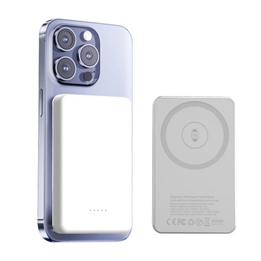 Pocket-Size Magnetic Wireless Power Bank with Solid-State Battery