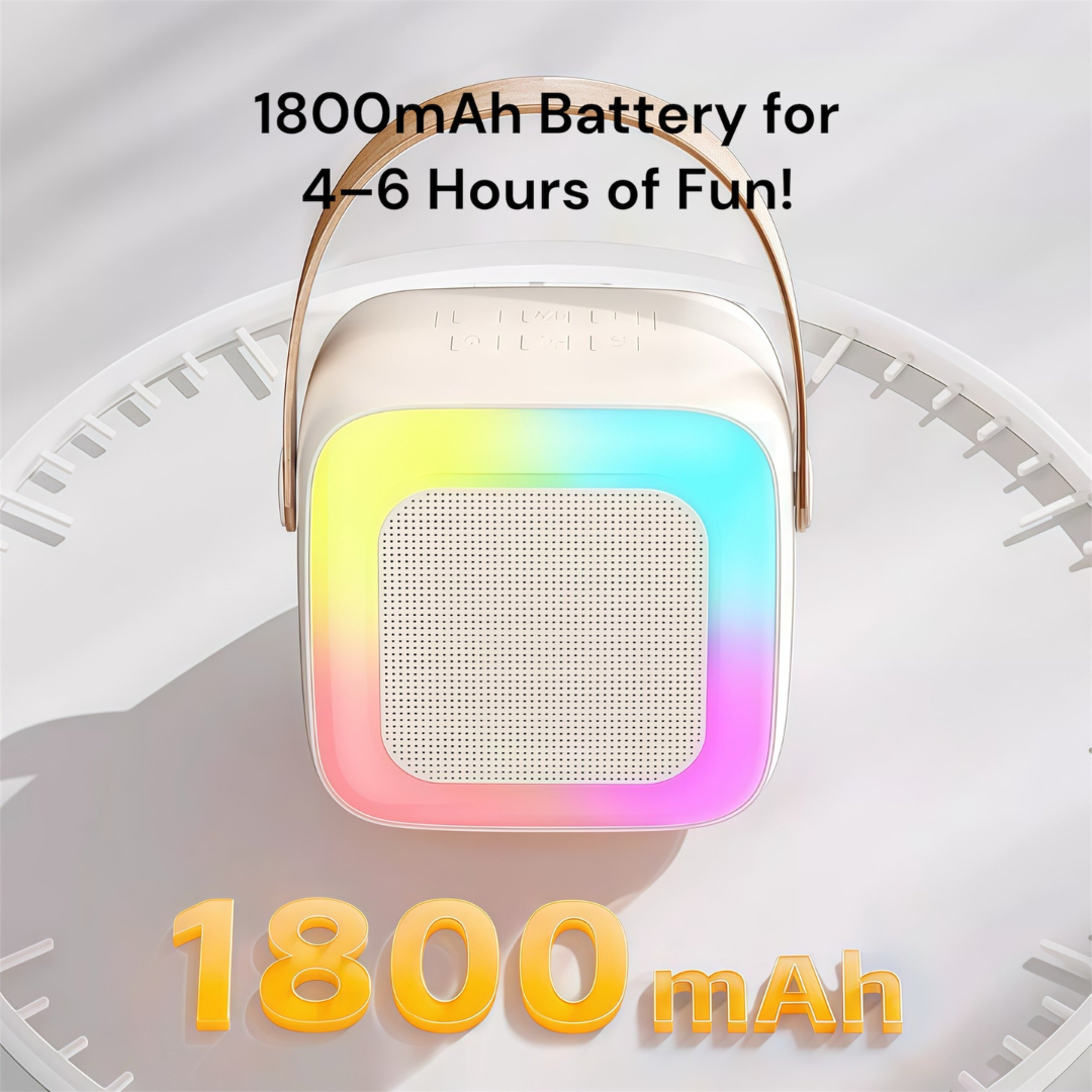 Portable Bluetooth Mini Karaoke Speaker for Travel and Parties