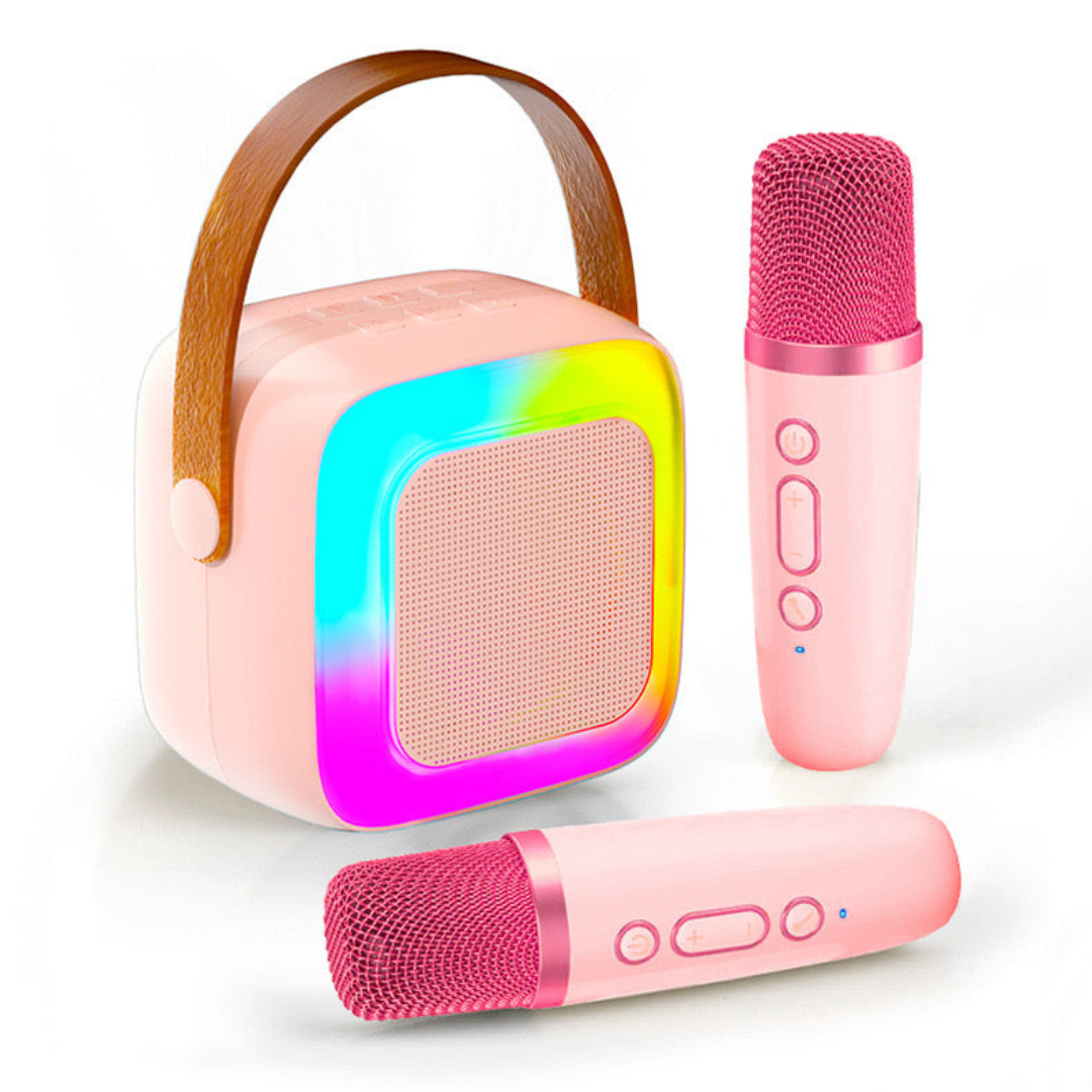 Portable Bluetooth Mini Karaoke Speaker for Travel and Parties