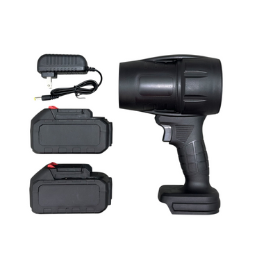 Portable Cordless Power Blower with Multi-Use Nozzle Set