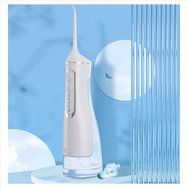 Rechargeable Water Flosser with 4 Cleaning Modes and Rotating Tips