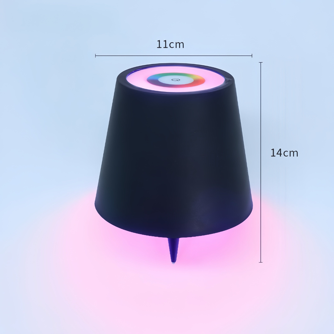 RGB DIY Bottle Lamp – Wireless, Portable, Rechargeable