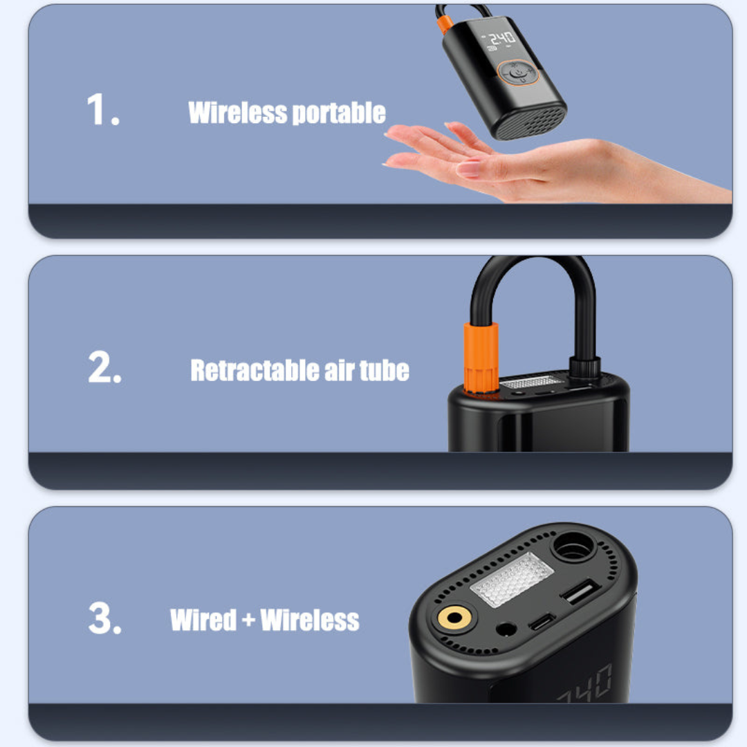 Smart Portable Tire Inflator
