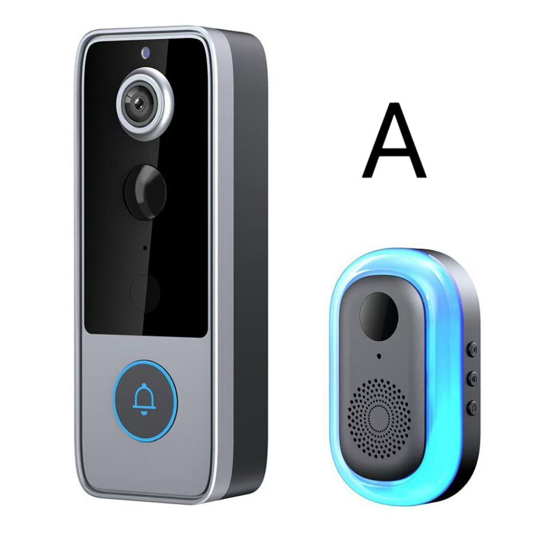 Smart WiFi Video Doorbell Cam with Two-Way Audio & App Access