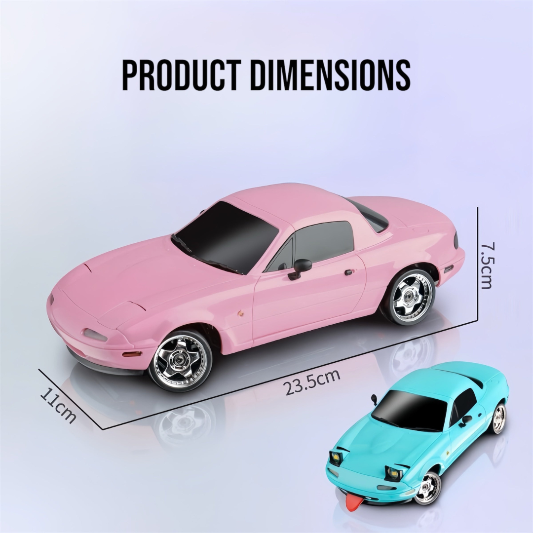 High-Speed RC Drift Racing Car 1:18 with Full-Scale Steering