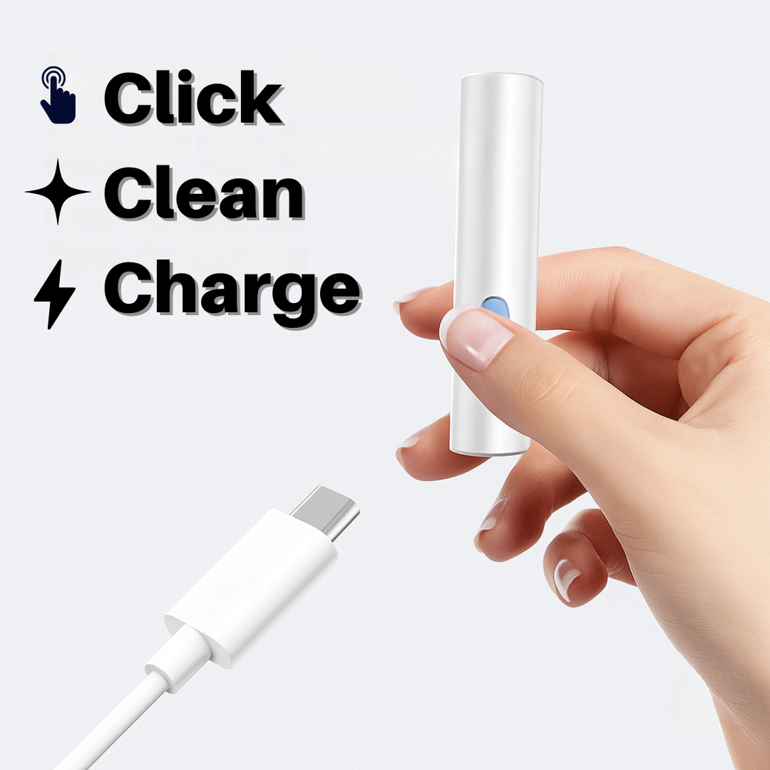 Portable Ear Cleaner Kit - All-in-One Ear Care for Every Home