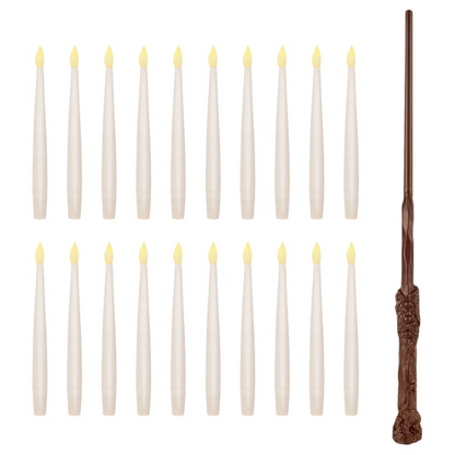 Flameless Floating Candles with Realistic Warm Light Effect