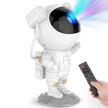 Astronaut Galaxy Projector with 360° Rotating Nebula Light