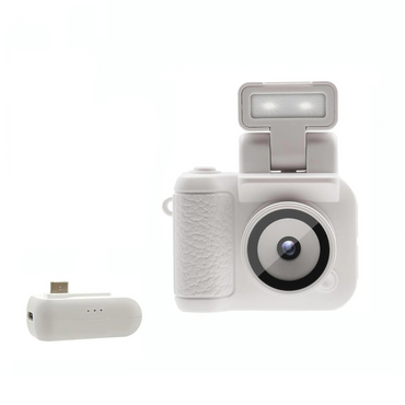 Mini Retro Keychain Camera with 1080P Video and 8MP Photos