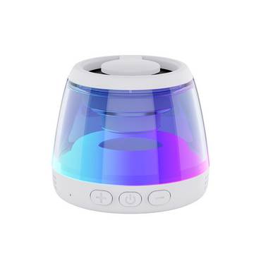 Compact 360° Sound Speaker with Vibration Tech & Mic