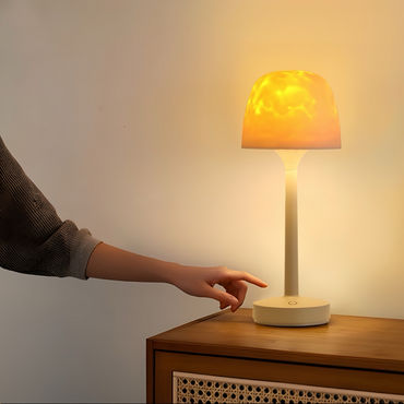 Dual-Mode Ripple Ambient Lamp with USB Power and Touch Control