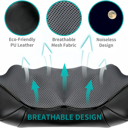 Ergonomic Heated Massager for Neck, Shoulders, and Back