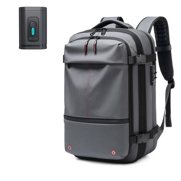 Expandable Vacuum Compression Travel Backpack with TSA Lock