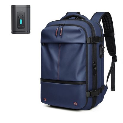 Expandable Vacuum Compression Travel Backpack with TSA Lock