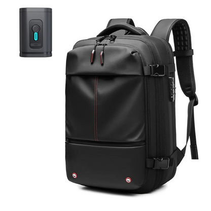 Expandable Vacuum Compression Travel Backpack with TSA Lock