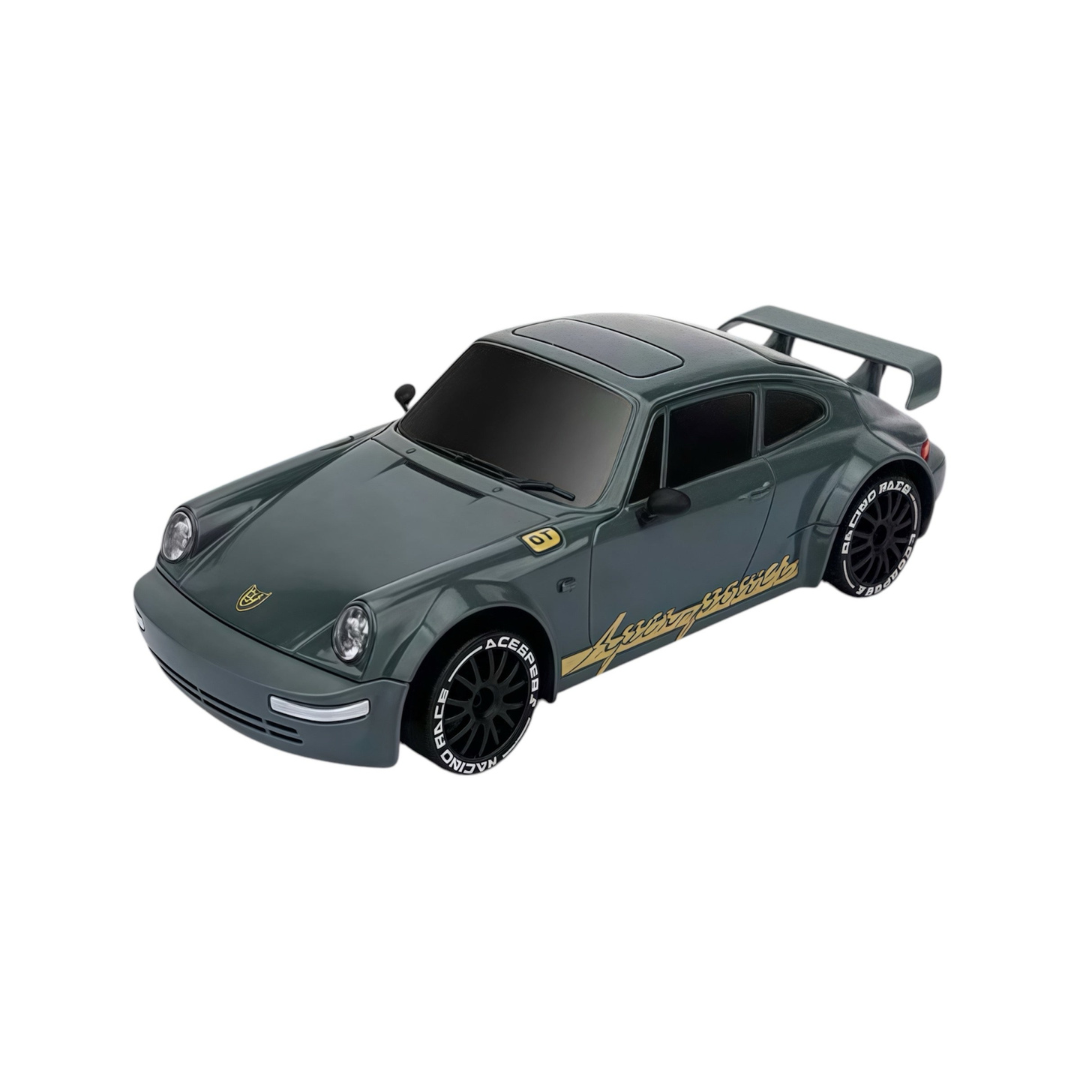 Fast Drift Retro RC Car with Dual Motors and Rechargeable Power