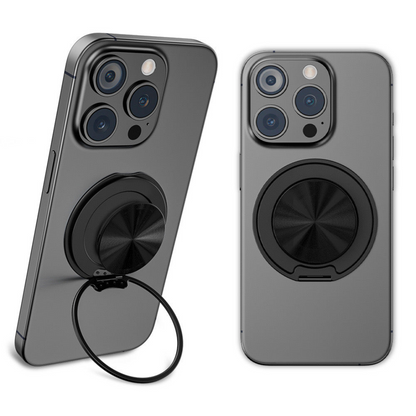 Magnetic 360° Phone Kickstand & Mirror Grip for iPhones