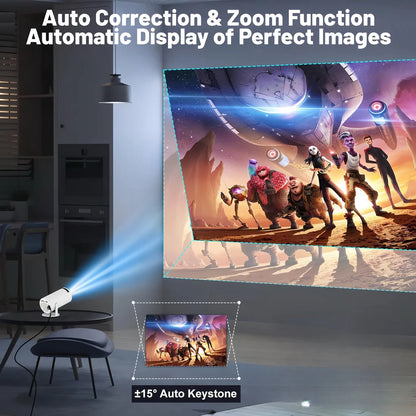 PocketBeam Smart 180° Projector