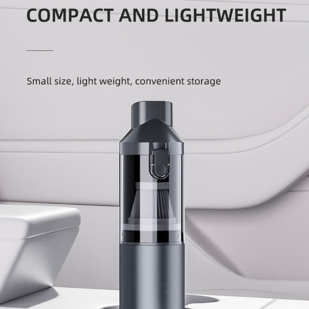 Portable 2-in-1 Vacuum and Blower for Car, Home, and Electronics