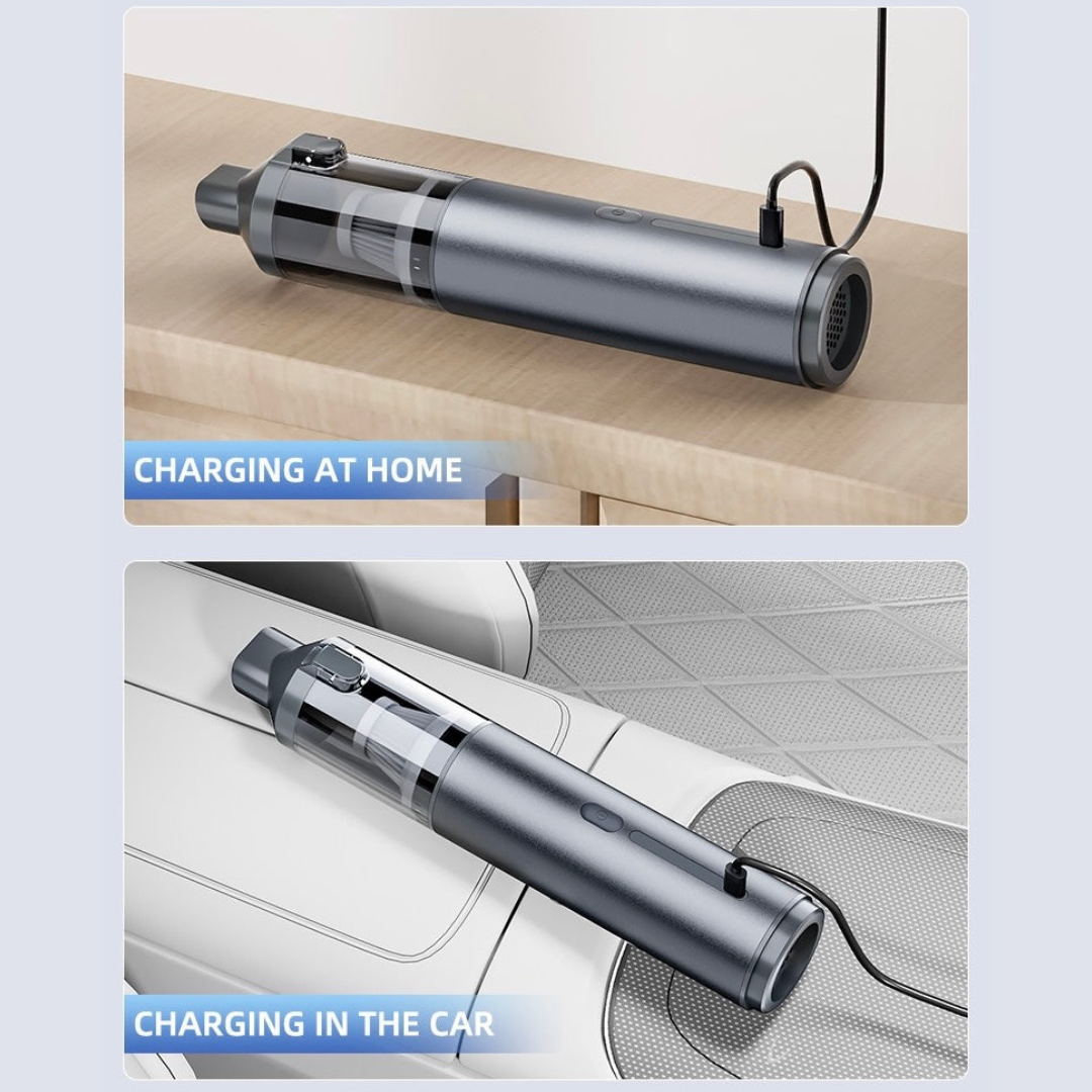 Portable 2-in-1 Vacuum and Blower for Car, Home, and Electronics