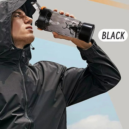 Portable Protein Shaker with One-Touch Mixing & Leakproof Lid