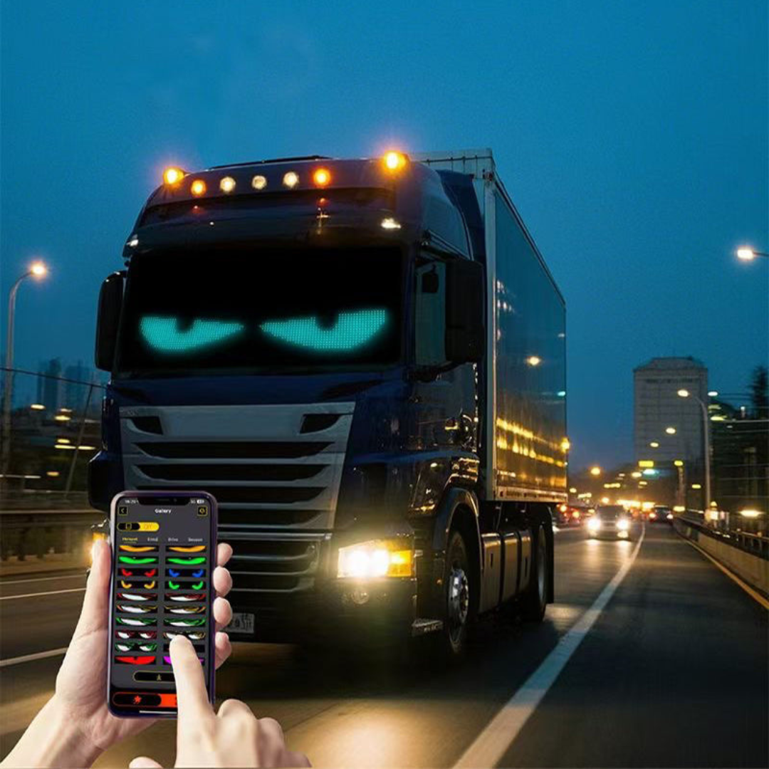 Programmable Car LED Display with Smart Remote Control