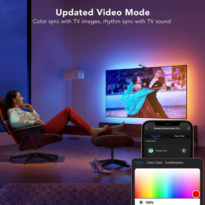 Smart LED TV RGB Backlight Strip with Real-Time Color Sync