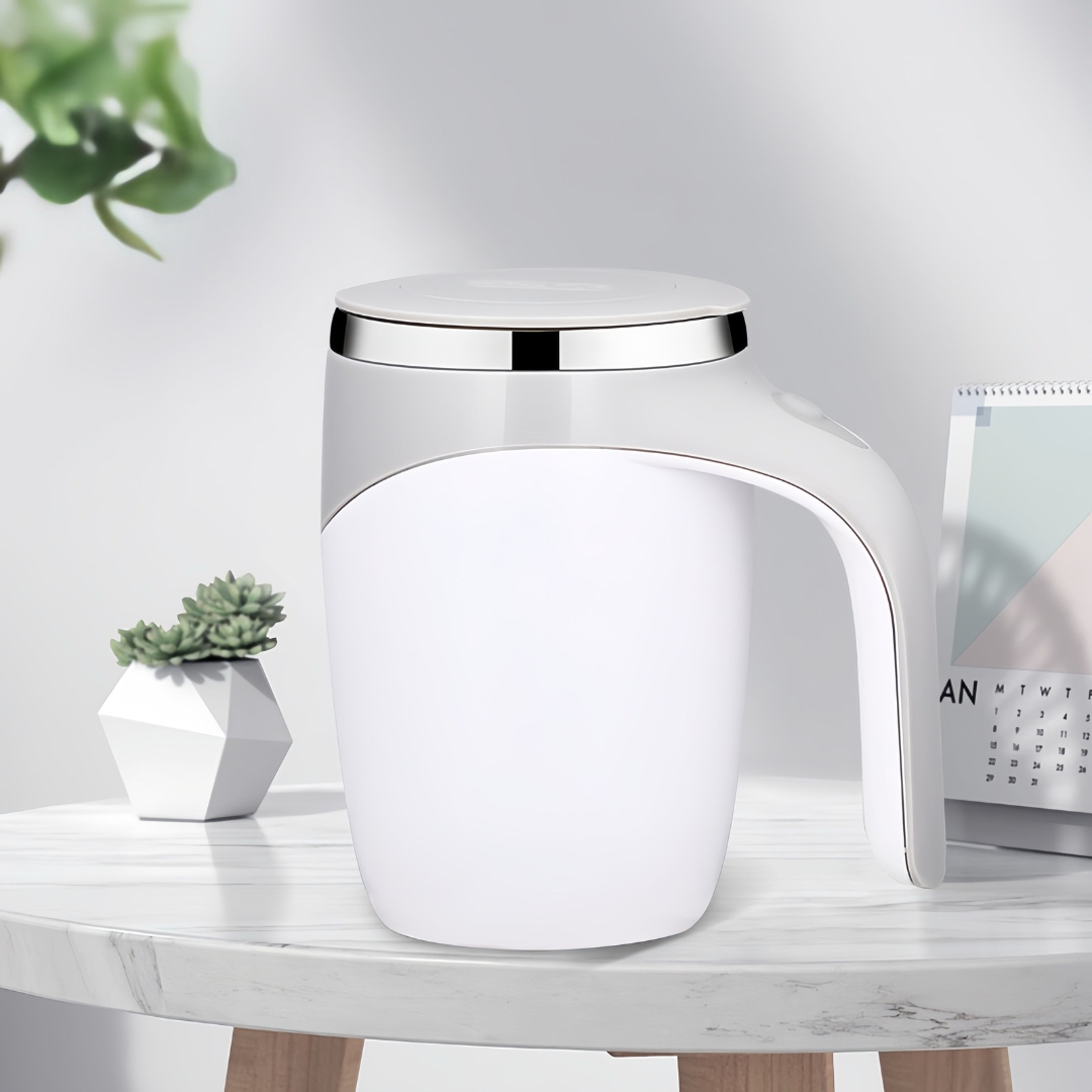 USB Magnetic Auto-Stirring Cup with Insulated Stainless Steel