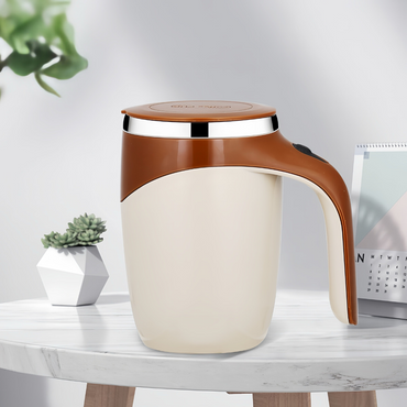 USB Magnetic Auto-Stirring Cup with Insulated Stainless Steel